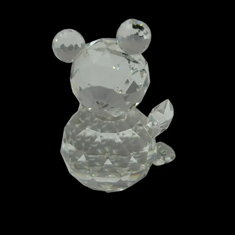 Swarovski Crystal Figurine Small Sitting Bear 010004 7637 NR 054 000 2.5